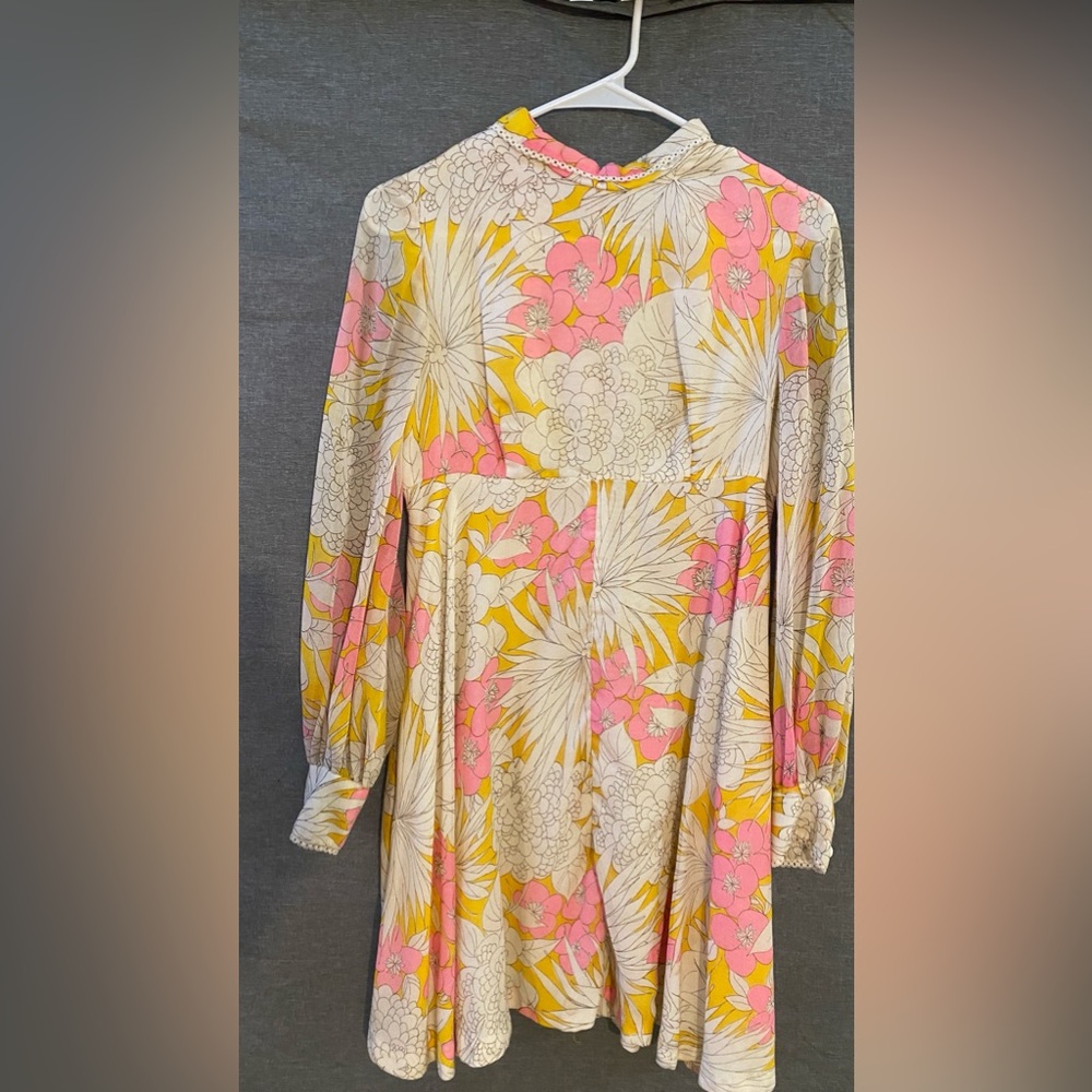 Vintage 60s floral dress